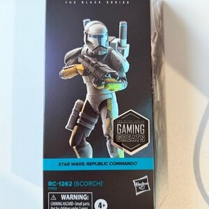New Hasbro Star Wars The Black Series RC-1262 (Scorch) Action Figure